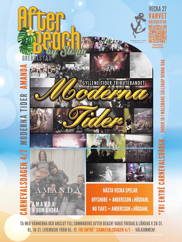 After beach carnevalsdagen