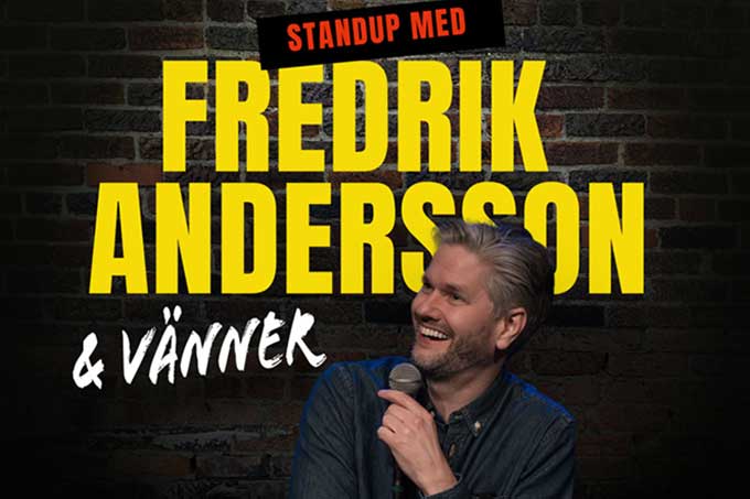 Stand up med Fredrik Andersson
